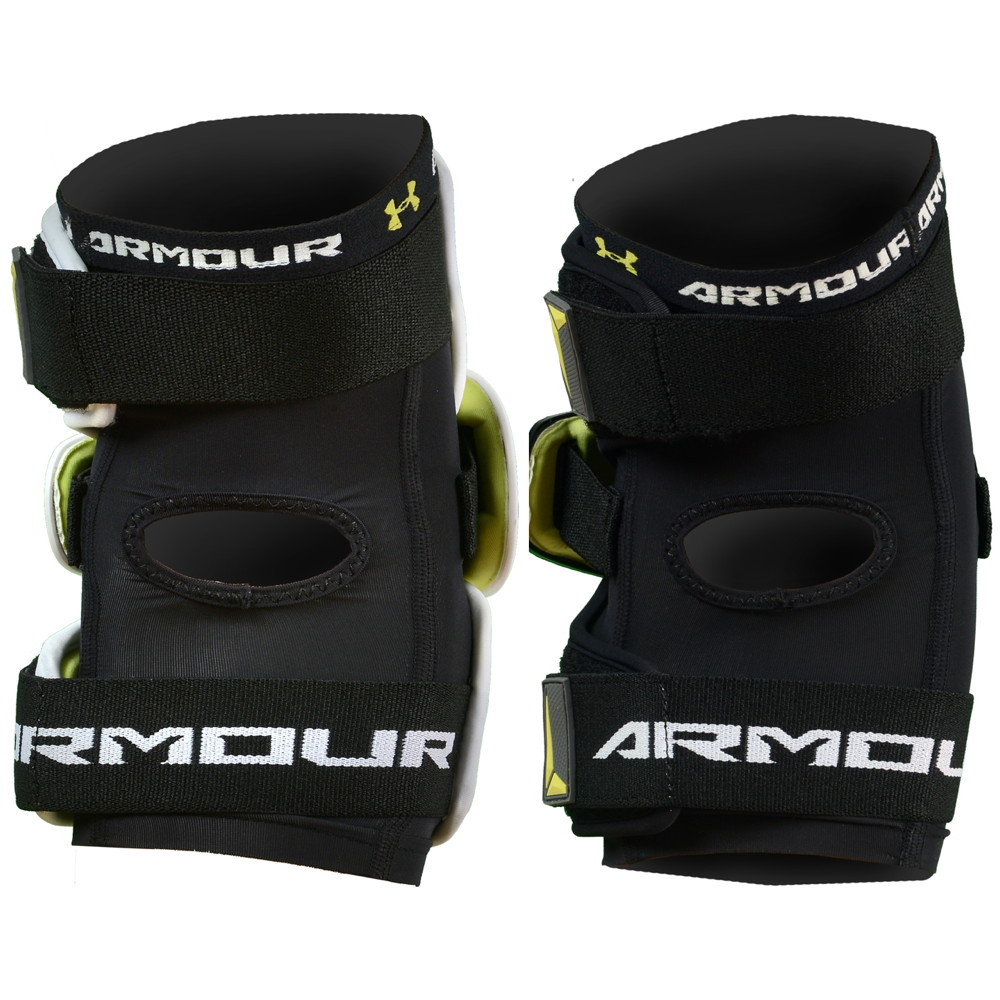Under Armour VFT Plus Lacrosse Arm Pads Bar Down Lacrosse