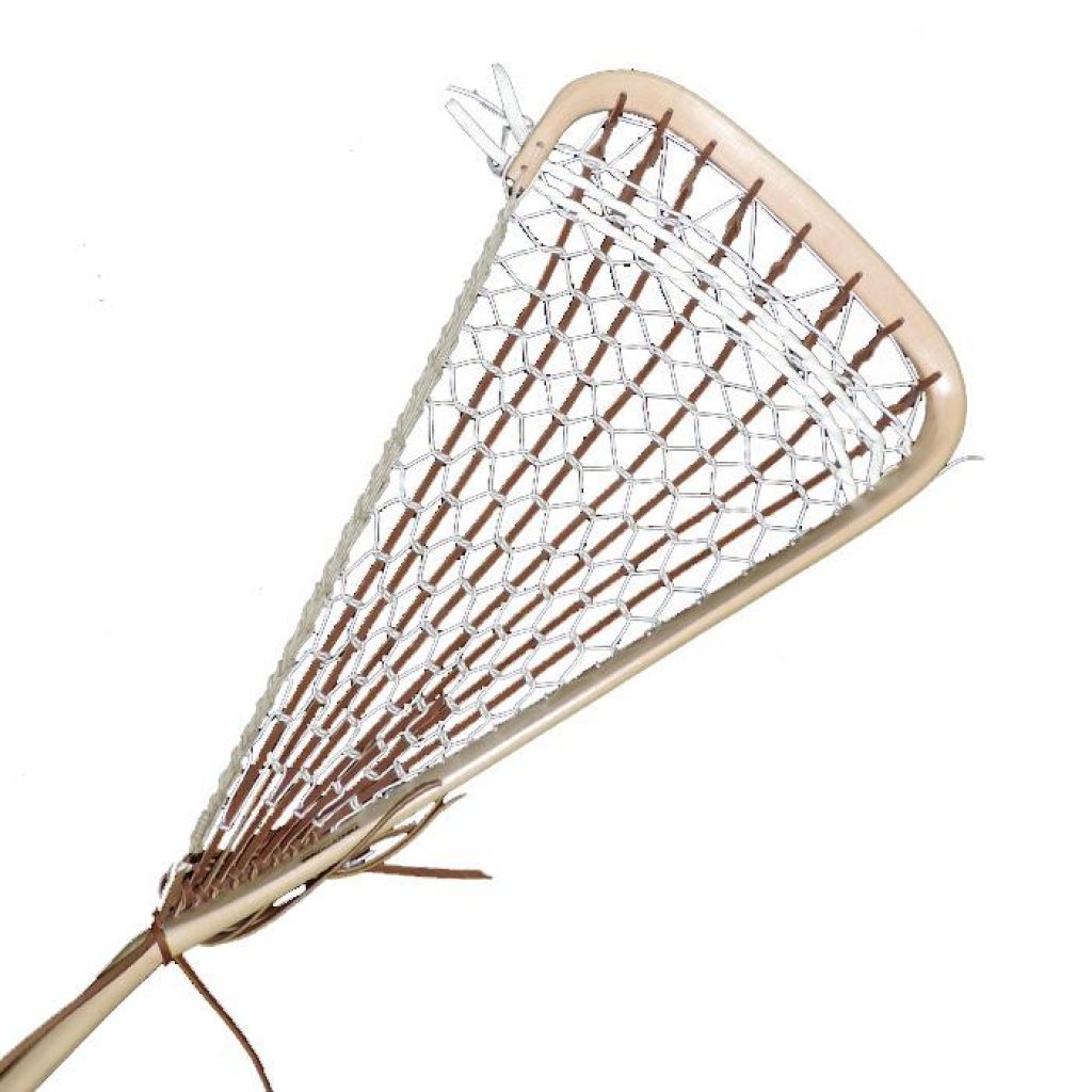Wooden Senior Goalie Traditional Lacrosse Stick Bar Down Lacrosse