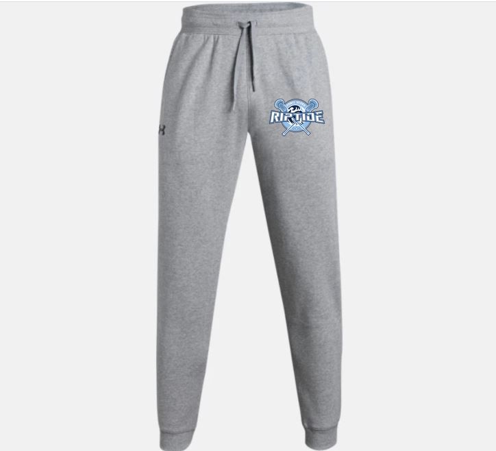 mens ua hustle fleece joggers