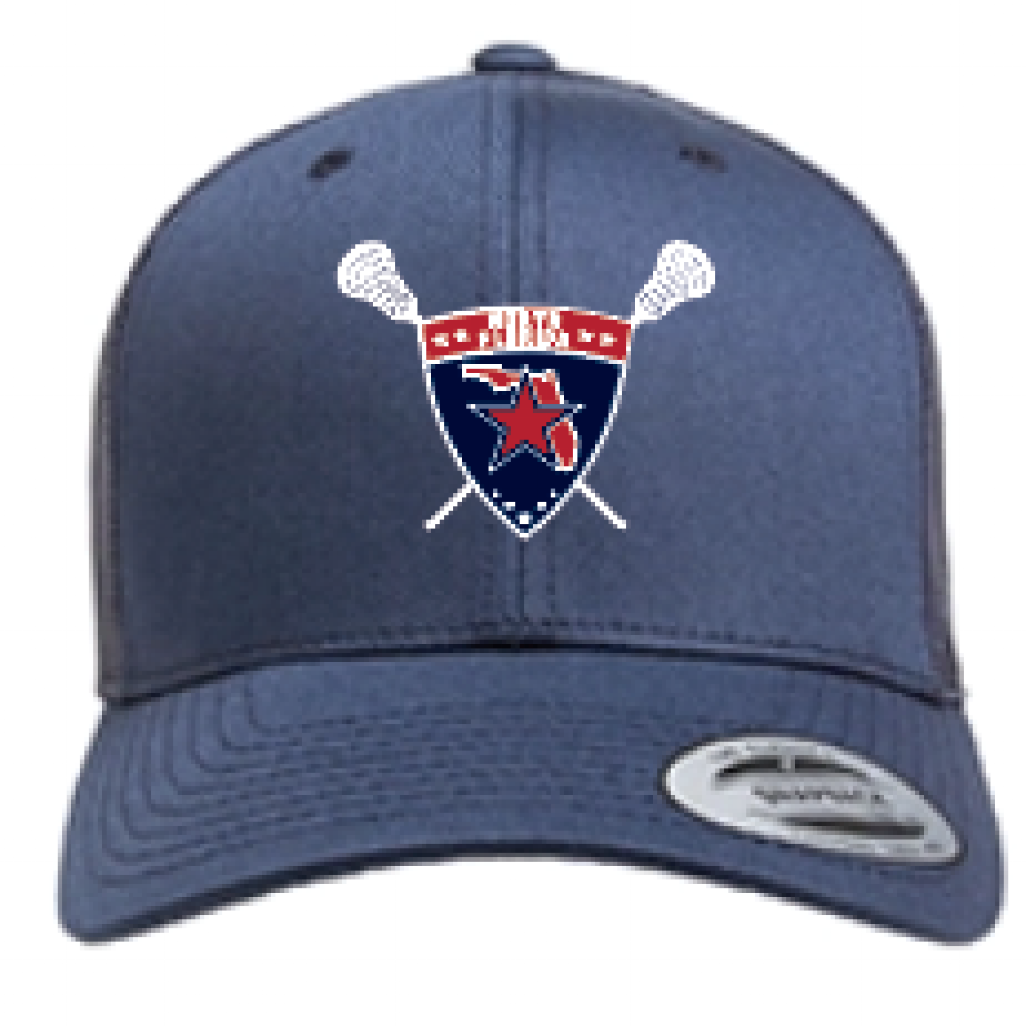 Trucker Hat Navy Bar Down Lacrosse