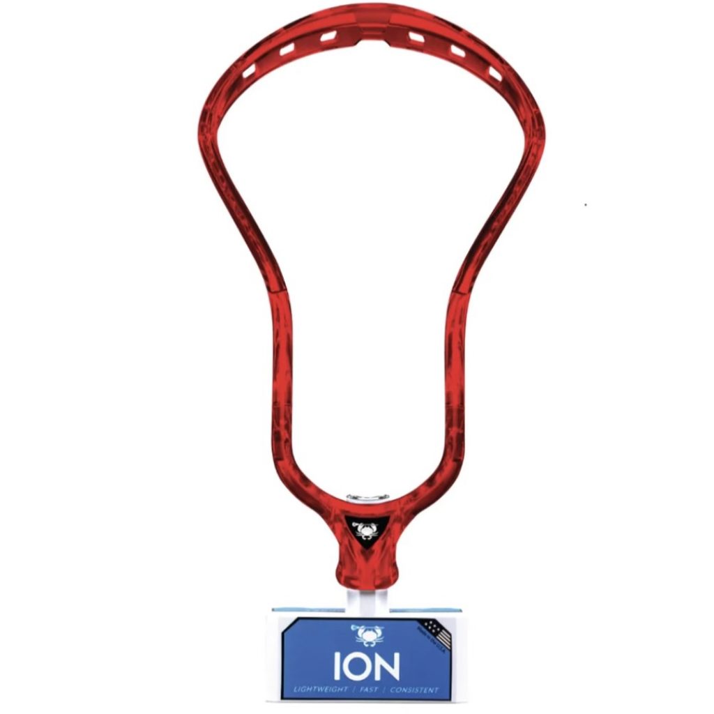 ECD Red Ion Lacrosse Head Bar Down Lacrosse