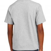 youth grey back